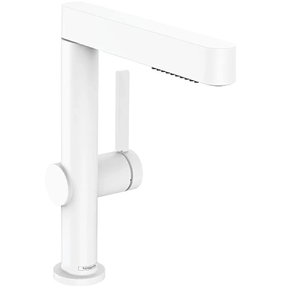 Смеситель для раковины Hansgrohe Finoris 76063700 белый матовый