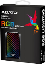 Внешний SSD USB 3.2 Gen 2 Type-C ADATA ASE900G-512GU32G2-CBK