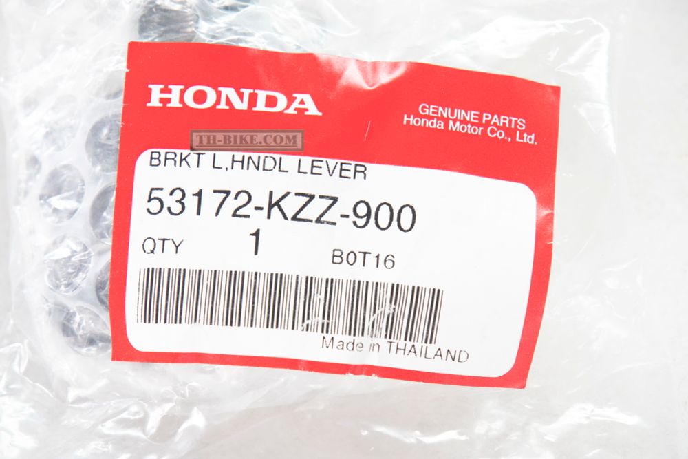 53172-KZZ-900. BRACKET, L. HANDLE LEVER