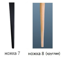 Стол обеденный Арека К1200 (бук/тон шале/тон подстолья 2/ножка 8) 120х120(150)