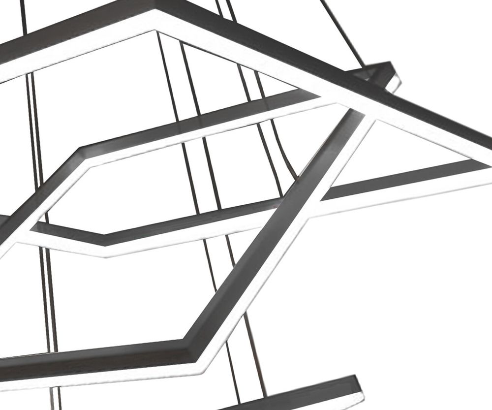 Kink Light 08201,19(4000K) Подвес Альтис черный Led 110W