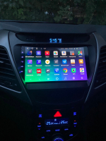 Магнитола для Hyundai Elantra 5 MD 2013-2015 (рестайлинг) - Canbox 9023/9024 Qled, Android 10, ТОП процессор, SIM-слот