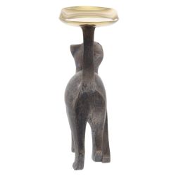 GAEM Фигурка декоративная "Кошка" с подносом, L17,5 W8,5 H22,5 см