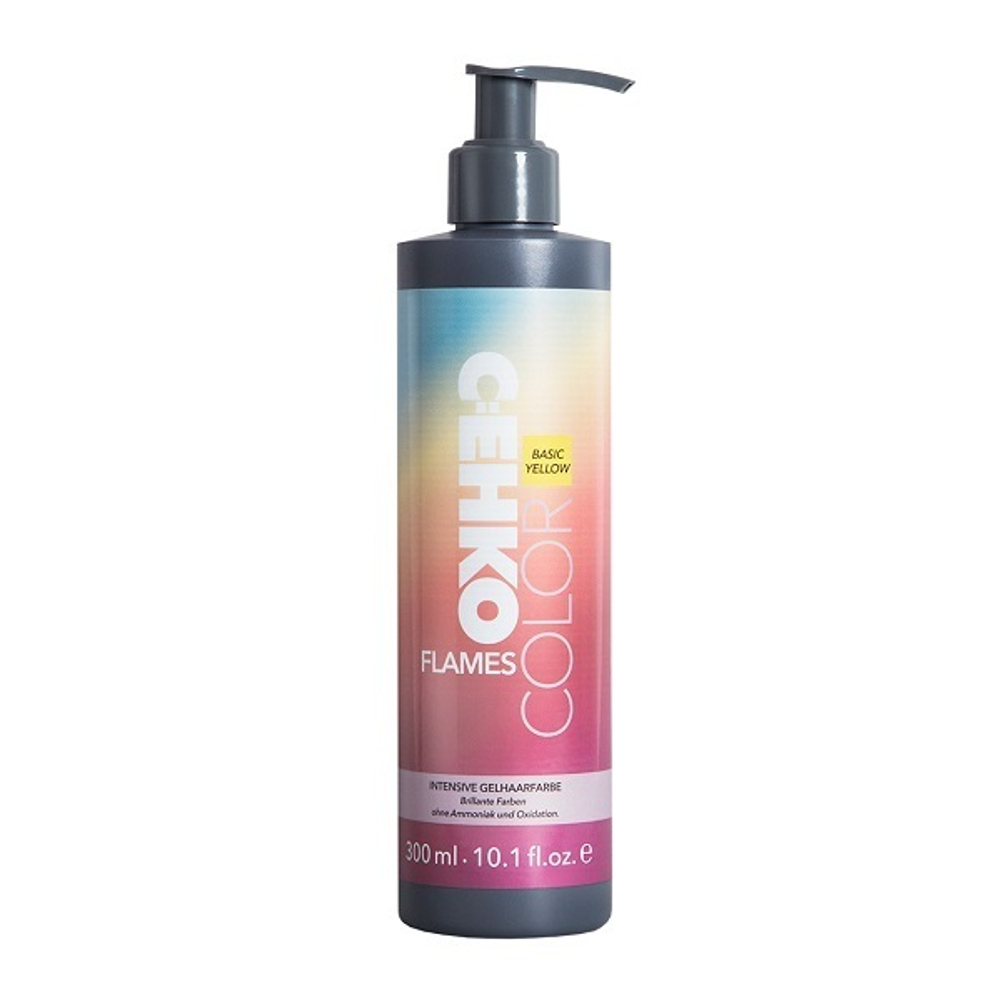 Пигмент прямого действия для волос Оттенок Желтый CEHKO Color Flames Yellow 300мл