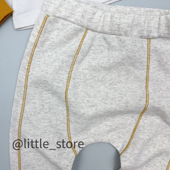 Комплект утепленный "Олененок" горчица