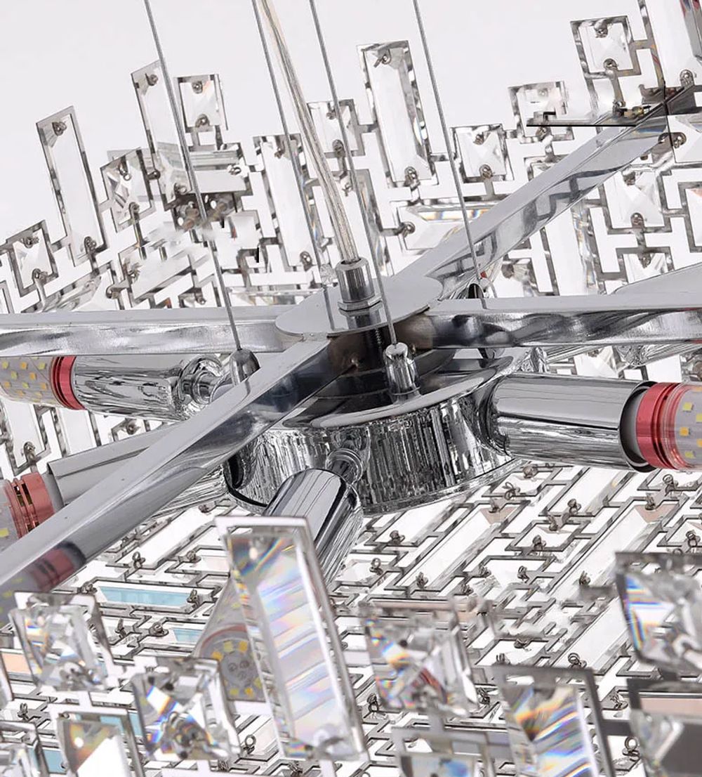 Люстра P7838-W50 chrome