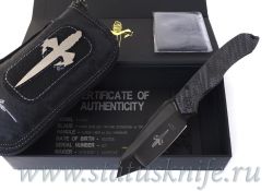 Нож Marfione Custom Anax CF Tritium DLC Tri Tone Tantoфотография - 11