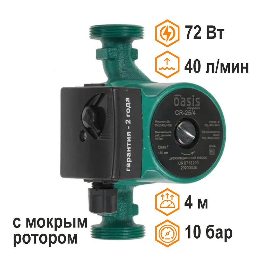 Насос циркуляционный C 25/4 Oasis