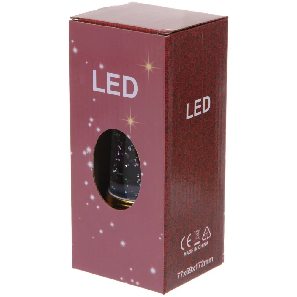 Сувенир с подсветкой «Волшебное пламя» 8*18 см, Золото (работает от батареек LR44*3)