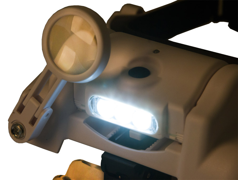 Лупа налобная с аккумулятором Levenhuk Zeno Vizor HR6 - фото 8