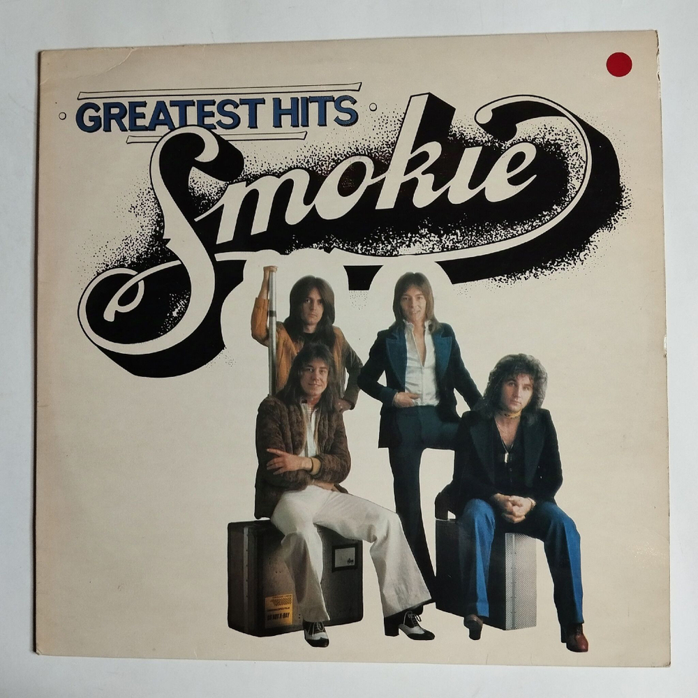 Винтажная виниловая пластинка LP Smokie Greatest Hits (UK 1977)