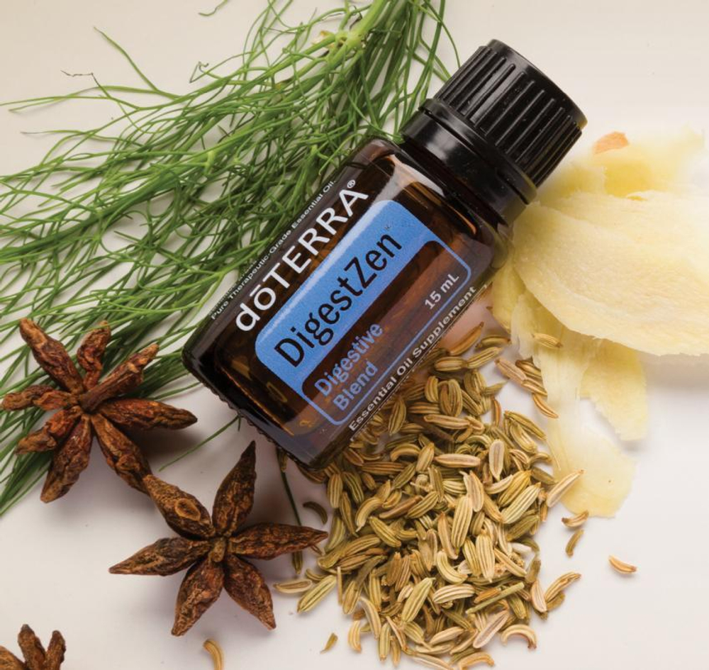 «Дайджест Зен» смесь для улучшения пищеварения, doTERRA DigestZen, 15 мл (PROMO)
