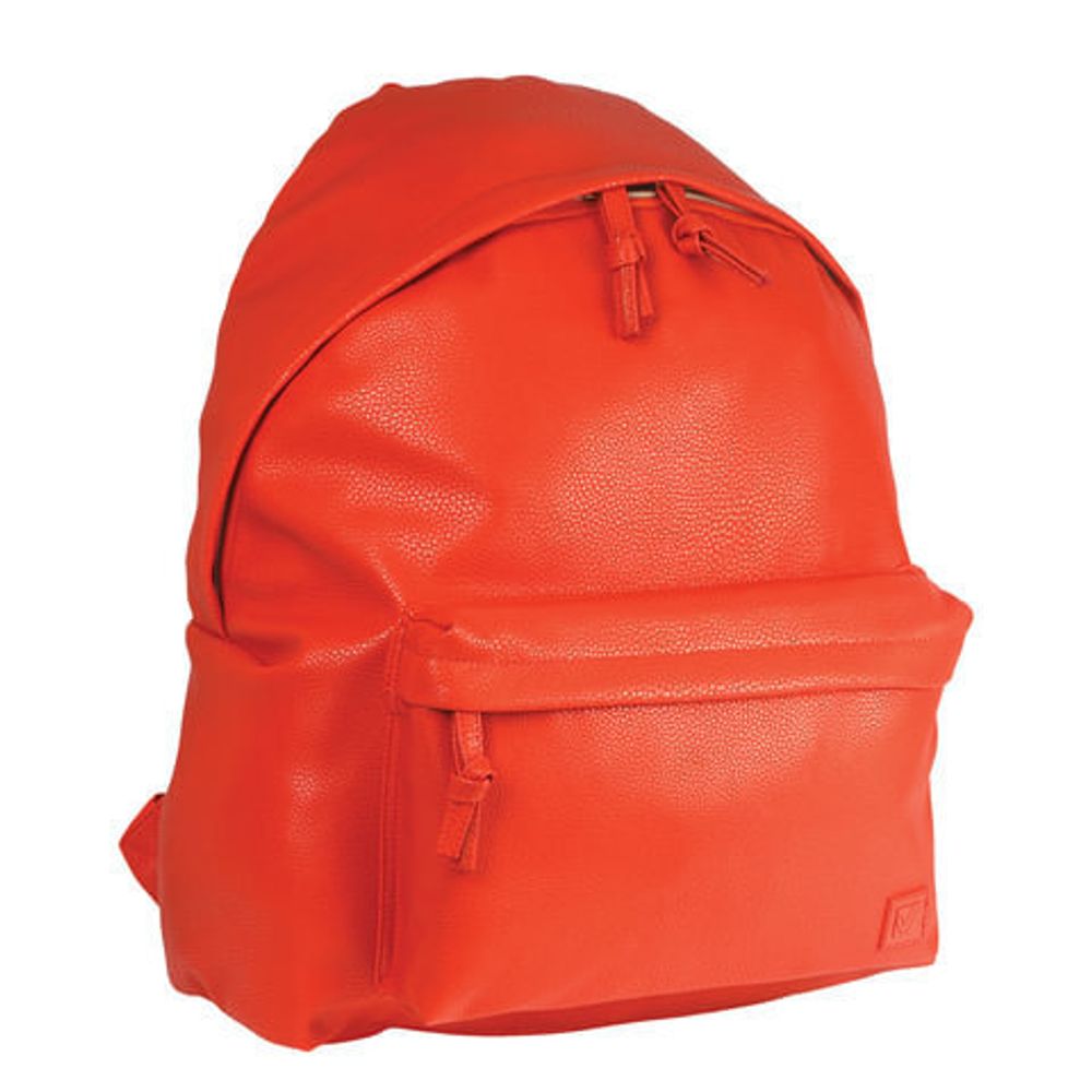 Рюкзак BRAUBERG молодежный, сити-формат, "Селебрити", искуственная кожа, красный, 41х32х14 см, 227099