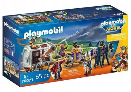 Конструктор Playmobil The Movie Чарли и кривая повозка карета 70073