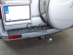 Фаркоп оцинкованный Galia M082A для Mitsubishi Pajero IV 2007-, Pajero III 2000-2007(паспорт и сертификат в комплекте)(без электрики)