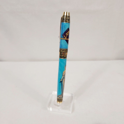 Ручка  с ручной росписью Палех "Подарок юристу"