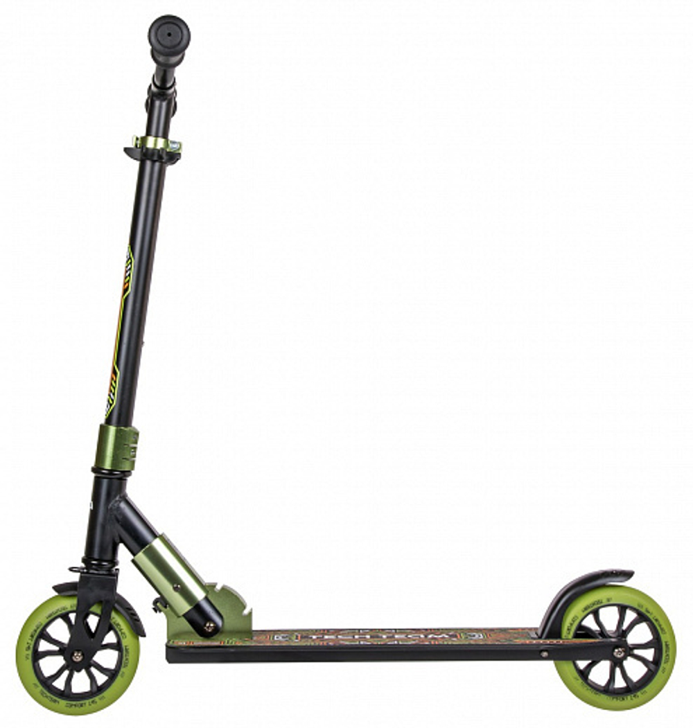 Самокат TECH TEAM COMFORT 145R black/dark-green 2022