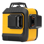 Лазерный уровень мультипризменный LX 360-3 Red, 30 м, 635 нм, аккумулятор Li 2800 мАч, резьба 5/8" Denzel