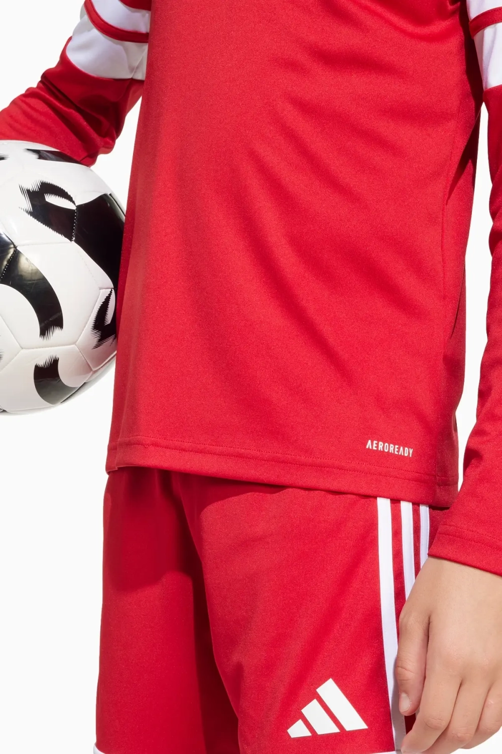 Футболка с длинными рукавами adidas Squadra 25 Детская - красный