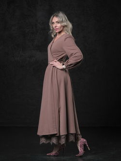 Платье на запах / несквик