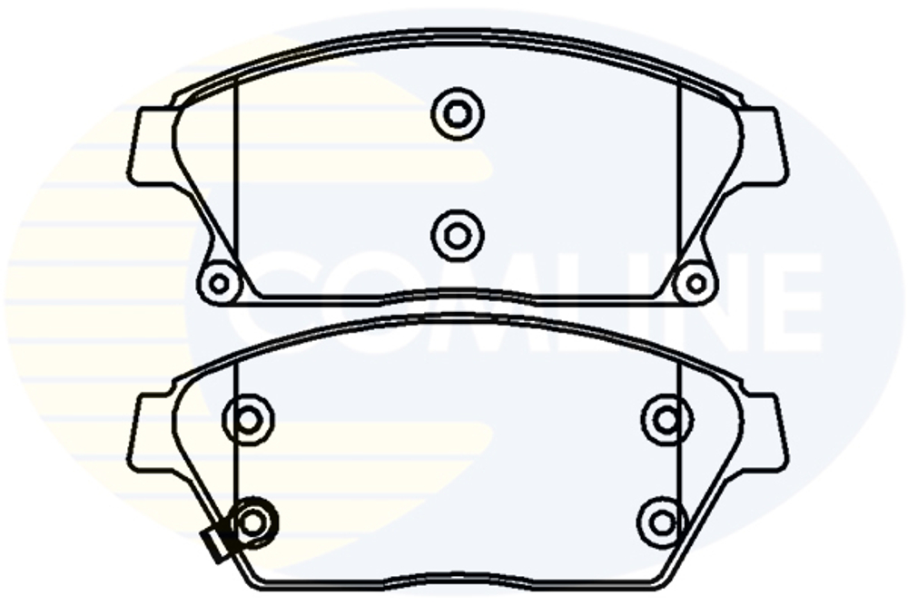 COMLINE - CBP32037-CML - Brake Pad Set, disc brake