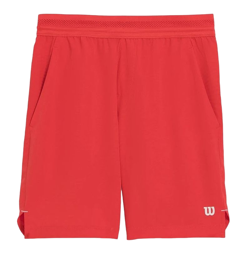 Детские теннисные шорты Wilson Kids Team Short 5" - infrared
