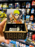 Музыкальная шкатулка детская Наруто Саске Naruto деревянная