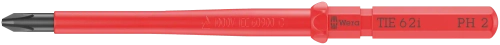 Сменная отвёртка Kraftform Kompakt для винтов Phillips VDE 62 i PH 2х157 мм Wera 05006511001