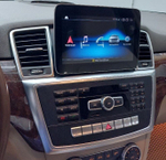 Магнитола для Mercedes-Benz ML (W166) 2011-2015 NTG 4.5/4.7 - Parafar PF8115A138/128ML9 монитор 9" на Android 13, 8Гб+128Гб, CarPlay, 4G SIM-слот