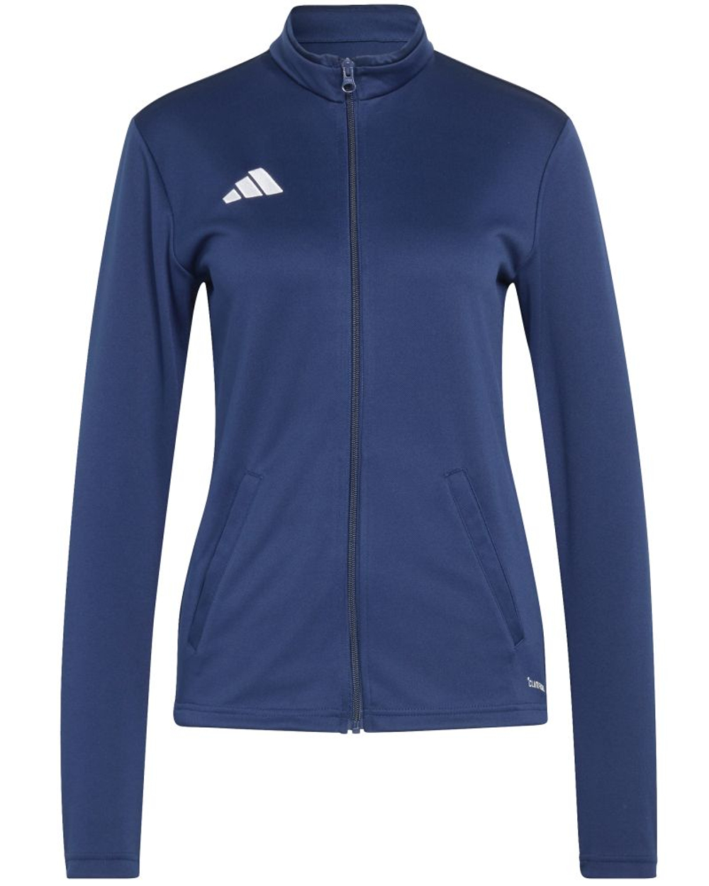 Женская Кофта теннисная Adidas Entrada 26 Training - navy blue/white
