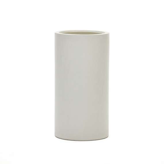 Кашпо Aiguablava, Ø42х80 см, белый цемент