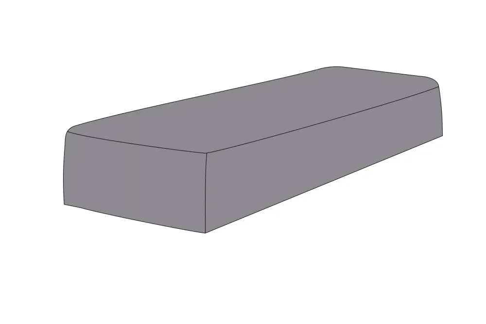 Защитный чехол на шезлонг Ривьера 210×80×30 см, цвет хаки