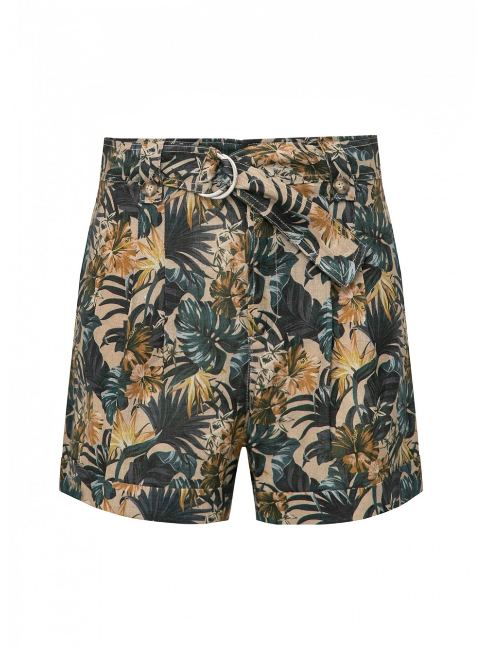 Шорты женские Short Lino Stampato LIU JO