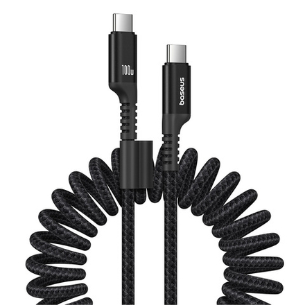 USB-C Кабель Baseus Fish-Eye Charging+Data 100W 1m - Cluster Black