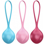 Вагинальные шарики Satisfyer Strengthening Balls (набор из 3 шт.)