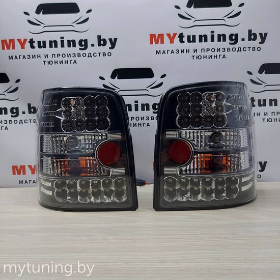 Задние фонари VW Passat B5 black led