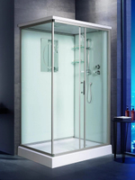 Душевая кабина WeltWasser  WW500 LAINE 1212 120х90 см,  прозрачное стекло, поддон низкий, крыша