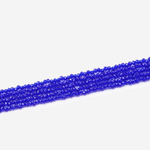 Хрустальные бусины, оттенок "Синий", 3*2мм, рондель