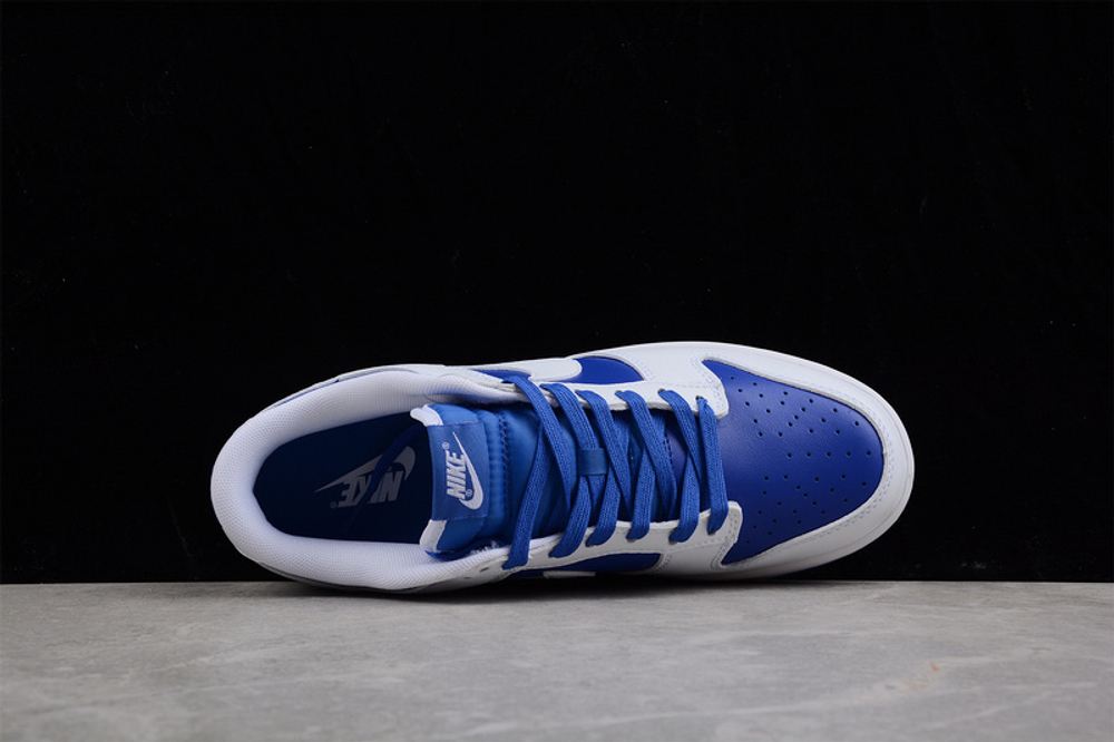 Nike dunk blue white on sale
