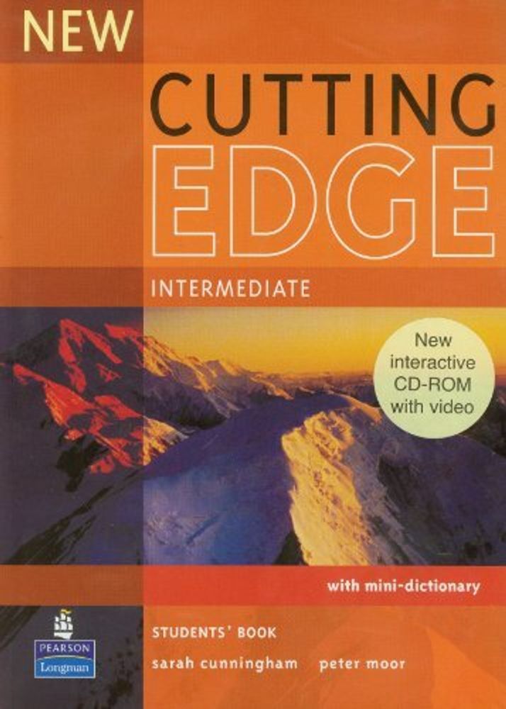 New Cutting Edge Intermediate Students Book + CD-Rom