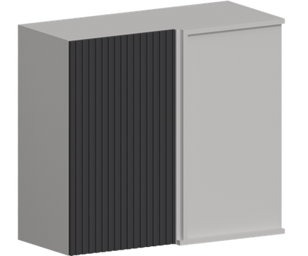 Кухня Модуль ШВУ 700 Графит / Лайт Грей