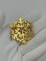 Брошь Снежинка