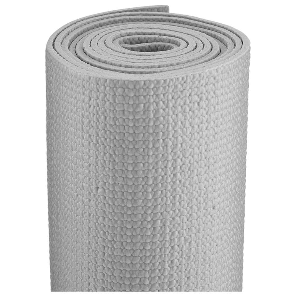 Коврик для йоги, цвет серый