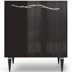 Комод Арт Колор Классик Сильвер с 2 полками Терпкий коричневый