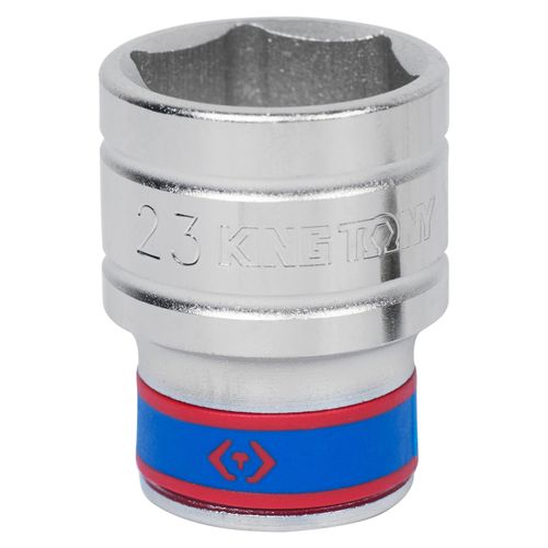 KING TONY (433523M) Головка торцевая стандартная шестигранная 1/2", 23 мм