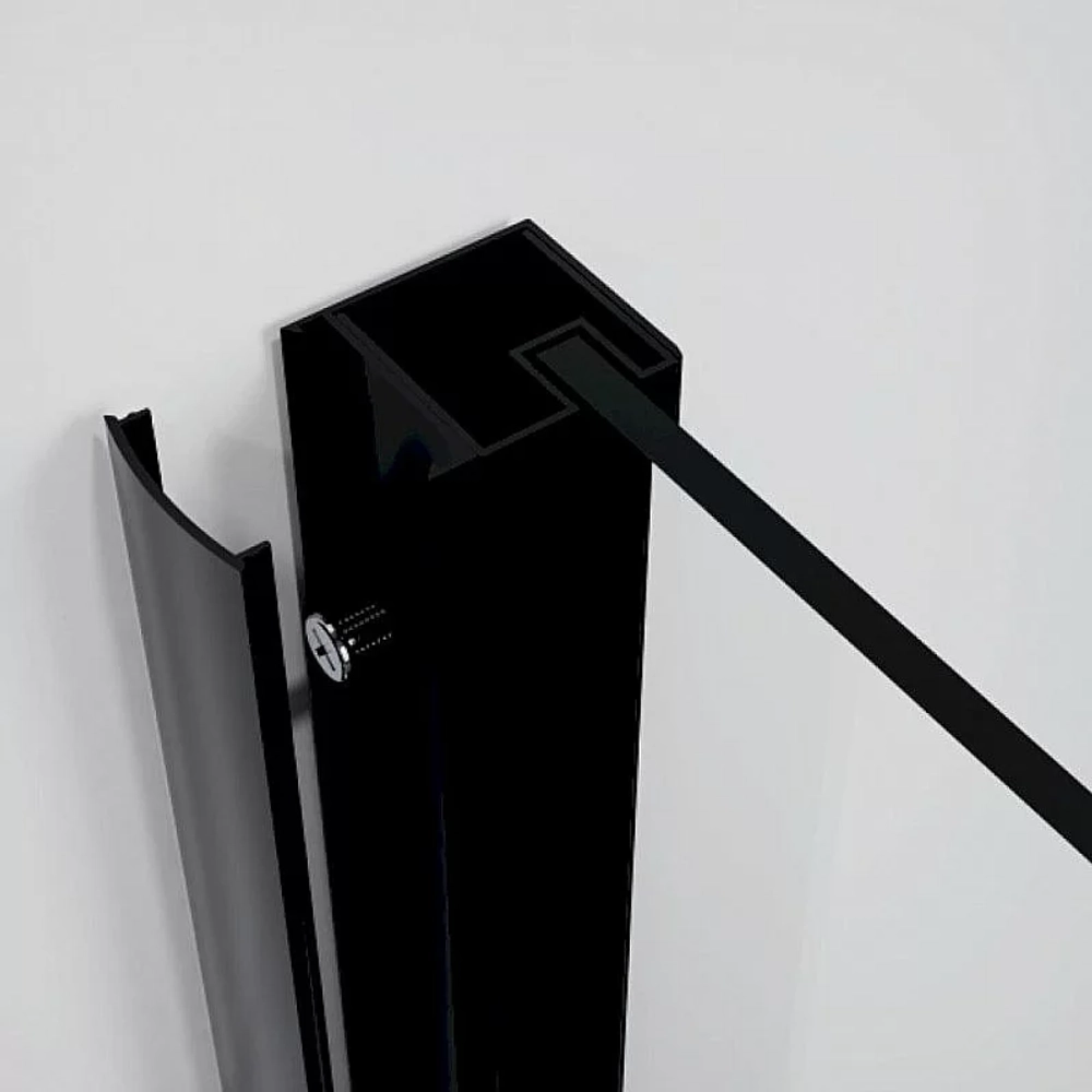 Душевой уголок Esbano Surf ESOGS100PRB 100x100 стекло прозрачное/профиль черный матовый