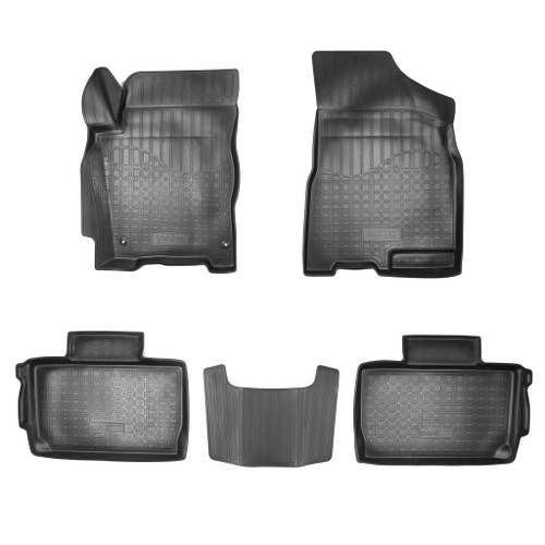 Ковры в салон Norplast/Unidec для Chery Tiggo II (2017-)Полиуретан,Черный, арт.NPA11-C11-710