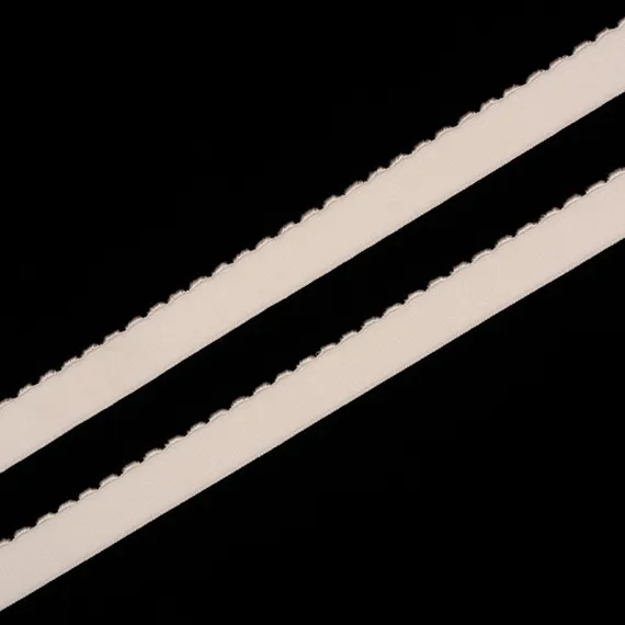 Резинка отделочная молочная 15 мм (цв. 004), 641/15