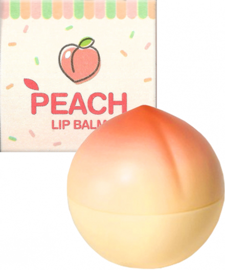 Увлажняющий бальзам для губ с персиком Pretty Skin Peach Lip Balm