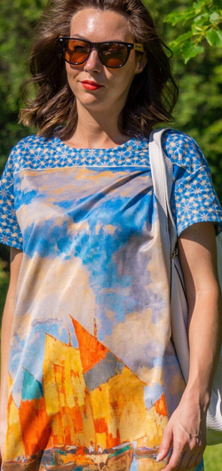 Платье «Живопись Константина Горбатова»